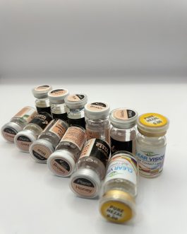 Cosmetic colored contact lenses